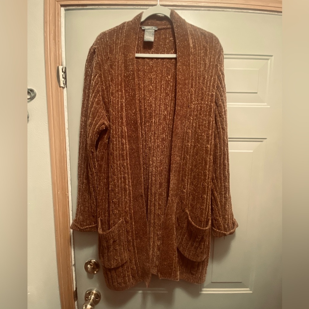 Like New Matty M Soft, Cozy Cardigan XL